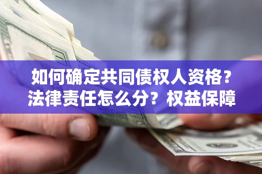 济南如何确定共同债权人资格？法律责任怎么分？权益保障技巧揭秘！