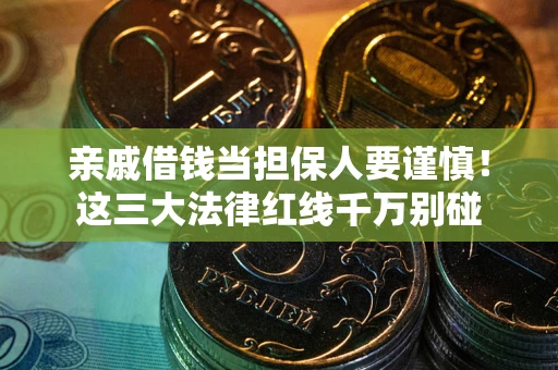 济南亲戚借钱当担保人要谨慎！这三大法律红线千万别碰