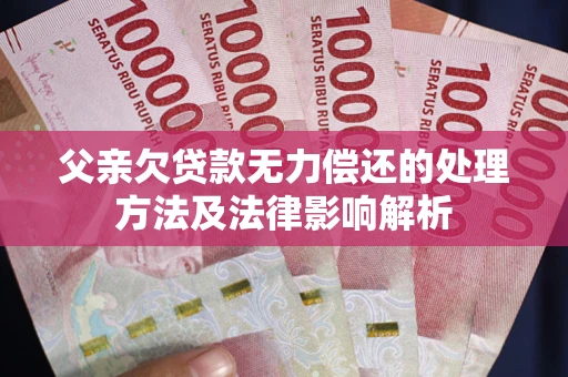 济南父亲欠贷款无力偿还的处理方法及法律影响解析