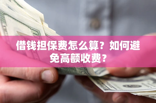 济南借钱担保费怎么算？如何避免高额收费？