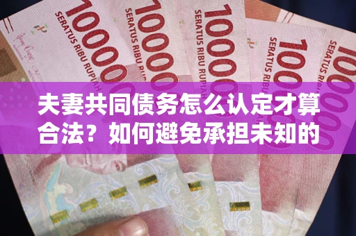 济南夫妻共同债务怎么认定才算合法？如何避免承担未知的债务风险？